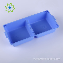 Bon prix médical grands plateaux en plastique jetables